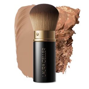 Laura Geller Black and Gold Kabuki Brush